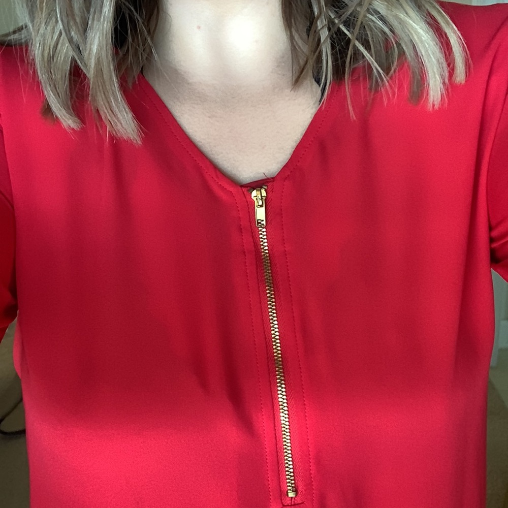 Red Blouse - Picture 3 of 3